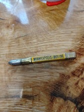 Vintage Minneapolis Moline Tractor Advertising Bullet Pencil Farm Equipment picture