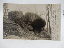 Neshanic Sourland Mountain Somerset Cty NJ RPPC Real Photo Postcard Fort Hans picture