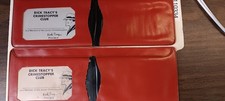 Vintage 1960s Dick Tracy Crime Stopper Club Wallets Set Of Two picture