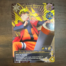 Bandai Naruto CCG Naruto Uzumaki Hero of the Leaf 1618 Holo Foil 2006 picture
