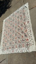 Beautiful Vintage Hand Quilted Quilt Apox 98
