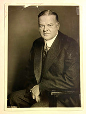 C. 1928 Type 1 Photo President Herbert Hoover Original Harris & Ewing Portrait picture