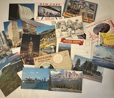 Vintage Post Cards Lot Over 200  Unused New York To California picture