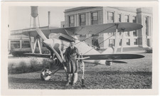 Vintage Curtiss CR-1 Racer Bert Acosta Navy Photo Aeroplane Photo Supply 1921 picture