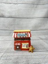 VTG PHB Style Sweet Shop Porcelain Hinged Trinket Box A/ Cookie Trinket picture
