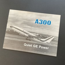 Airbus A300 And GE Engines 1978 Brochure - Airline Sales Booklet picture