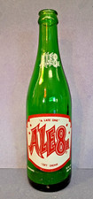 Vintage Ale 8 One Soda Pop Soft Drink  12oz Long Neck  Green Glass Bottle picture
