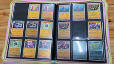Part Complete Stellar Crown Base Set Pokemon TCG & Binder - See Description picture