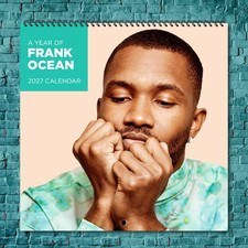 Frank Ocean 2027 Wal lCalendar 12 Month Celebrity Photo Fan Collectible picture