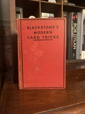 Blackstone's Modern Card Tricks by Harry Blackstone Hardback Book picture