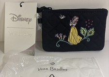 New Vera Bradley Disney 100 Snow White Wristlet Pouch Card Holder ID Case NWT picture