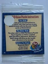 1999 Nickelodeon Wild Thornberrys Smell-O-Vision Scratch N Sniff Puzzle Sealed picture