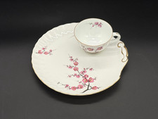 VTG Celebrate Peach Blossom Snack Set / Plate Replacement Select Item  picture
