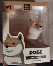 🐶QTY 2 Youtooz Collectibles Doge coin #1 Meme Collection Vinyl Figure #1 picture