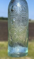 Pre-1900s Imperial Russia Rare Antique Bottle «UTKIN BOGATYREV MOSCOW» picture
