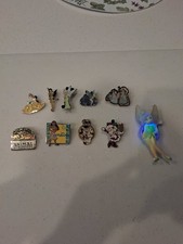 One Lot of 10 Disney Souvenir Pins/Light picture