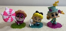Disney Doorables Ticket to Fun ALICE CHESHIRE CAT & MAD HATTER Mini Figures 3pc picture