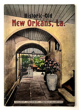 1940s Historic Old New Orleans Louisiana Pictorial Guide Vintage Booklet LA picture