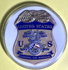 ✅🔥U.S. Federal Air Marshal Service - FAMS - 9/11 SAINT MICHAEL CHALLENGE COIN picture