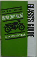 Glass's Guide Motorcycle Values inc. Scooters Mopeds 3 wheelers July 1966 No 153 picture