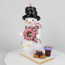 NEW in Box - Steinbach Candy Snowman - Ltd. Ed. German Christmas Nutcracker picture