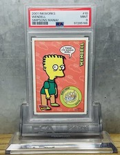 2001 INKWORKS SIMPSONS MANIA 10 WENDELL PSA 9 POP 1 picture