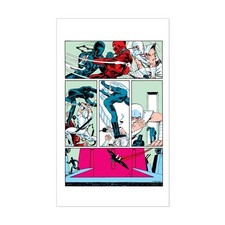CafePress G.I. Joe Snake Eyes Vs. Storm Sticker (rect.) (965040926) picture