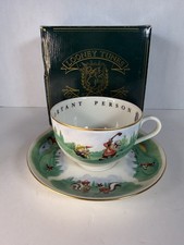 Vintage 1994 Warner Bros Studio Store Looney Tunes Golf Cup & Saucer Set NIB picture