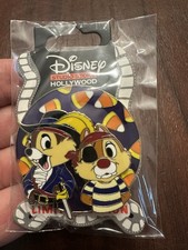DSF DSSH Chip & Dale Candy Corn Halloween Pin LE 400  Chipmunk picture