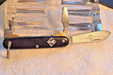 VTG CAMILLUS, NEW YORK, USA CUB SCOUT 3 BLADE POCKET KNIFE, P picture