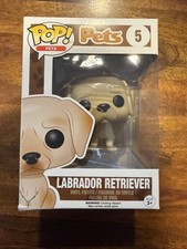 Funko POP Pets: Labrador Retriever #5 *Vaulted *  NIB picture
