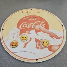 VINTAGE 1953 COCA COLA COKE TIME 12