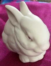 Cybis Mr. Snowball Bunny Rabbit Figurine Bisque Porcelain Signed  picture
