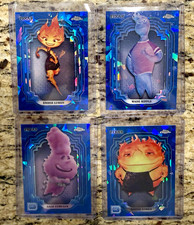 Topps Chrome Sapphire 2024 Disney Elemental Ember Wade Gale Bernie 4-Card Lot picture
