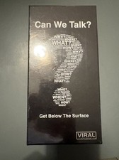 Can We Talk? Conversation Card Game Viral Studios 400 Cards New Sealed picture