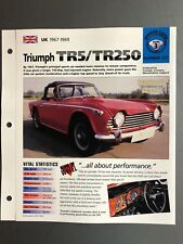 1967 - 1969 Triumph TR5/TR250 Roadster IMP 