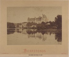 Château De Pierrefonds Photo N1 A. Dupré Compiègne Vintage Albumine Ca 1885 picture