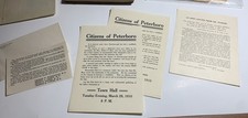 Vintage 1910  Endorsements Lot Of  Future NH Governor Robert Bass Peterborough picture