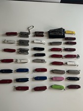 Lot of 38 Victorinox Classic SD Swiss Army Knives Wenger Multi-Tool Mixed Colors picture