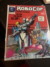 RoboCop #1 Marvel Magazine Comic First Issue October 1987 Amazing Shape See Pics picture