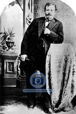 IKE CLAYTON WILD WEST COWBOY OUTLAW TOMBSTONE ARIZONA 4X6 PHOTO picture