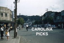 1950's Red Border Slide Hong Kong Street Old Cars picture