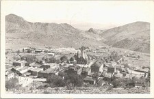 RPPC Virginia City Nevada Aerial Town View 1947 picture