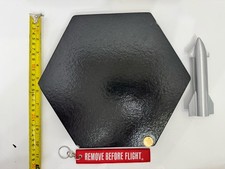 Rare complete authentic Space X Starship Heat Shield Thermal Tile picture