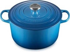 Le Creuset Enameled Cast Iron Signature Deep Round Oven, 6.5 qt., Marseille #NIB picture