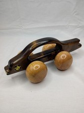 BMW 633CSi VTG Wood Massage Roller Toy Car E24 6 Series Collectible Automobilia picture