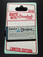 2016 Disneyland Date Nite LE 1000 Ticket Book Hinged Pin Limited Edition picture