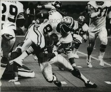 1977 Press Photo New Orleans Saints Football Player Gil Chapman - nos07098 picture