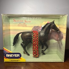 Breyer No. 474 Seattle Slew 1997 25th Anniversary Triple Crown Winner New In Box picture