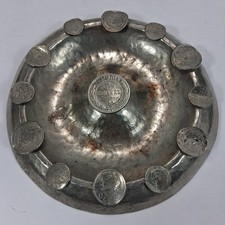 Trench Art Ashtray 1777 Coin Dish Tsarist Russia 1910 USSR Weimar Germany UK picture
